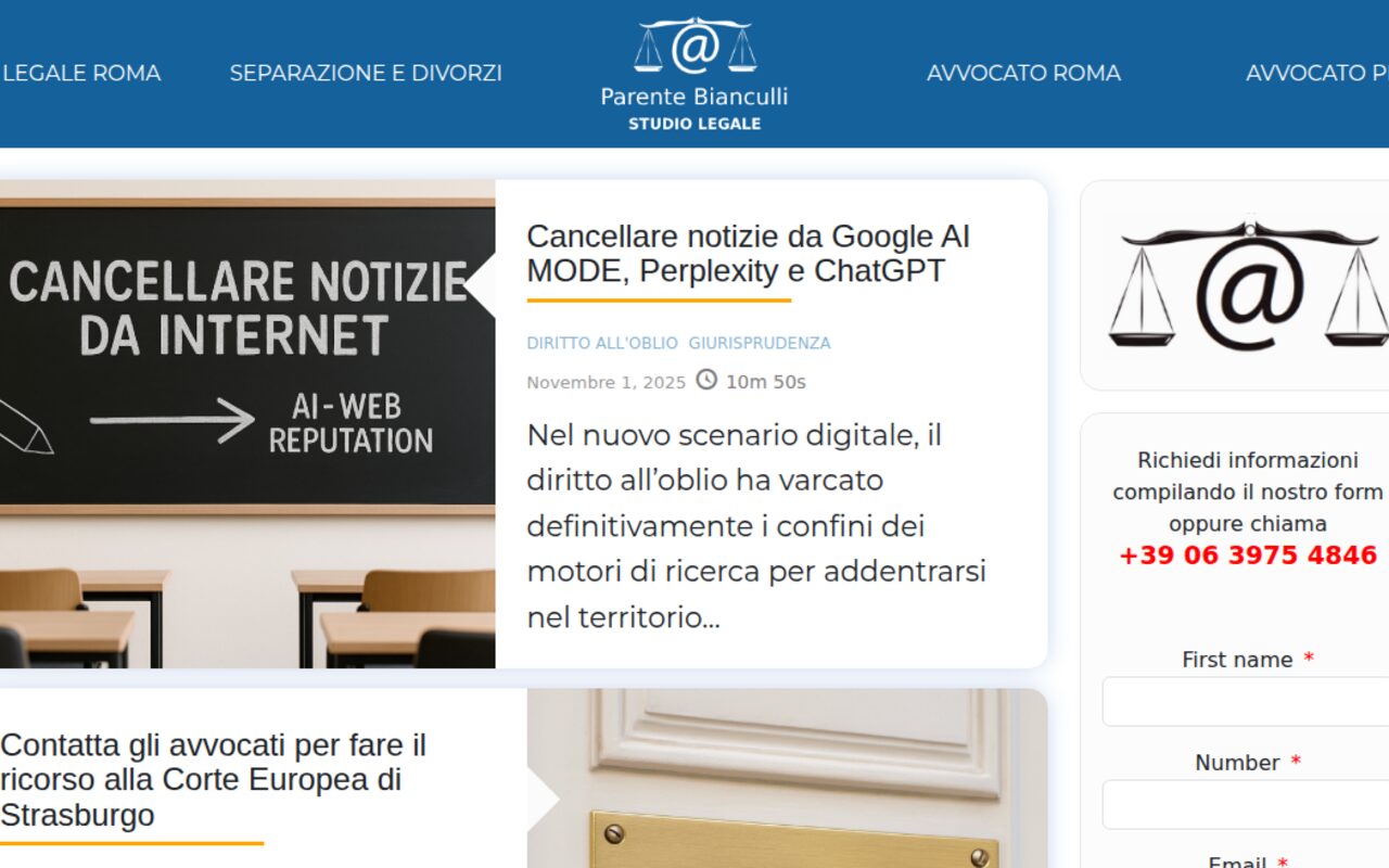 Studio Legale Parente Bianculli