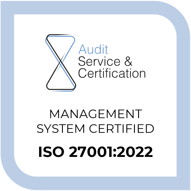 Marchio di certificazione ISO/IEC 27001:2022 + 27017 — Syrus Industry S.r.l.